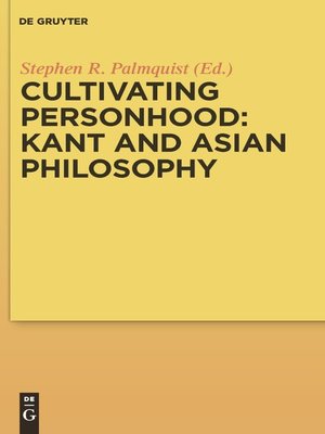cover image of Cultivating Personhood